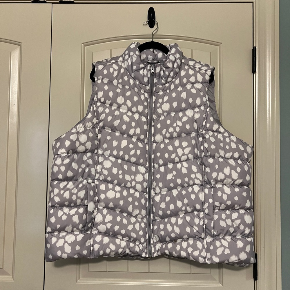 Lands End Plus Sized Puffer Vest